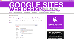 Desktop Screenshot of googlesiteswebdesign.com